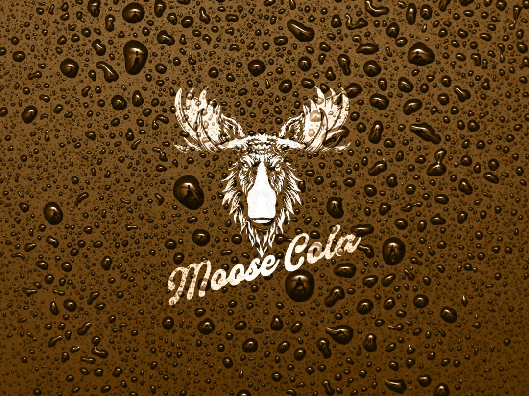 Brand identity design for Moose Cola by The Alder Files