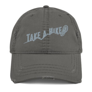 Take a Hike – Distressed Dad Hat